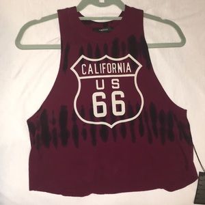 CALIFORNIA LOGO TOP FOREVER 21